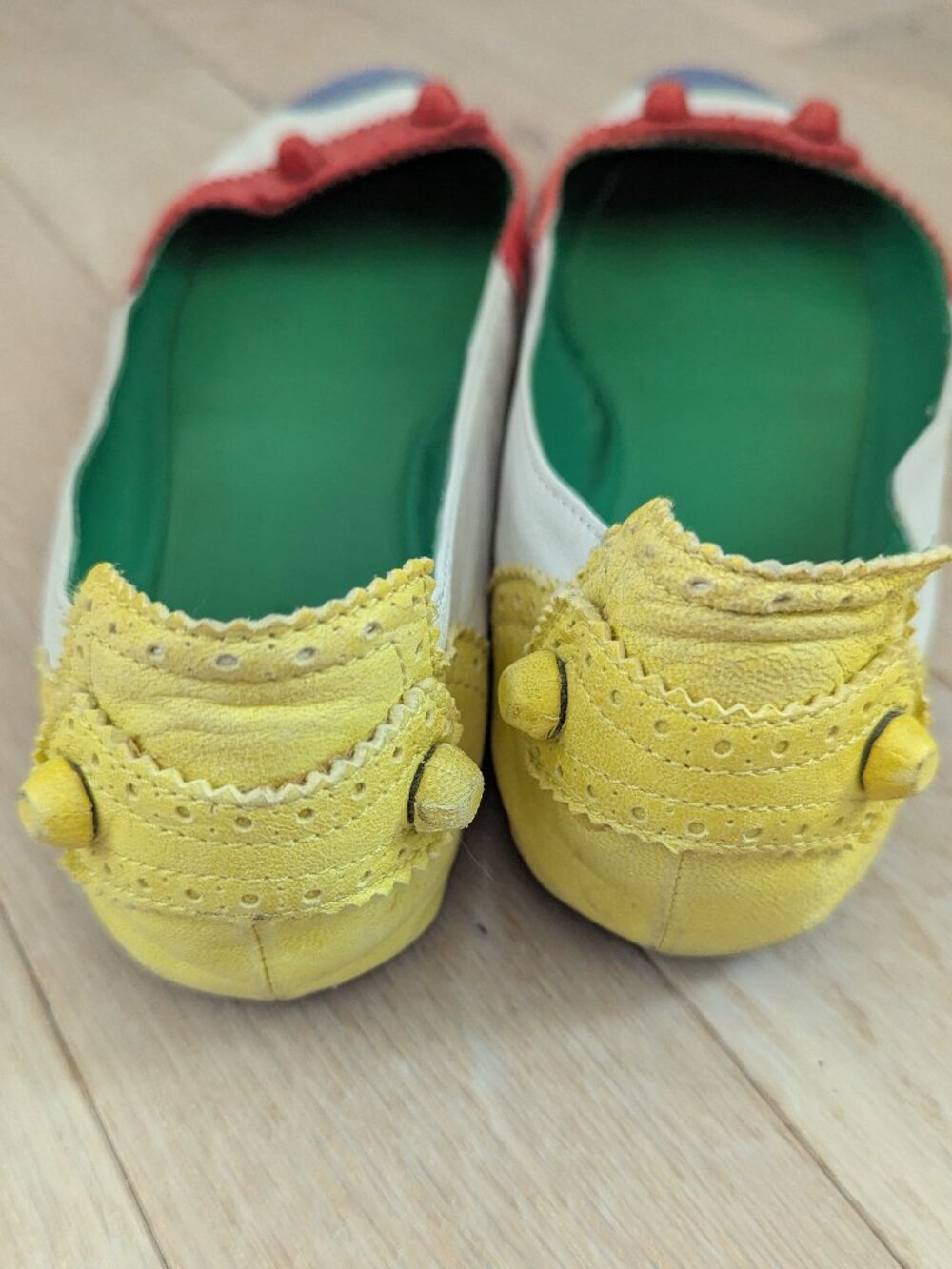 Balenciaga Arena Brogues Ballet Flat - Picture 2 of 8
